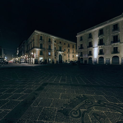 Piazza dell'Università, centro storico - Catania